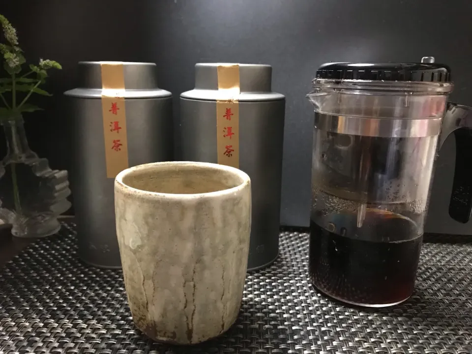 プーアル茶、休日の朝のお茶タイム！(〃ω〃)|イチロッタさん