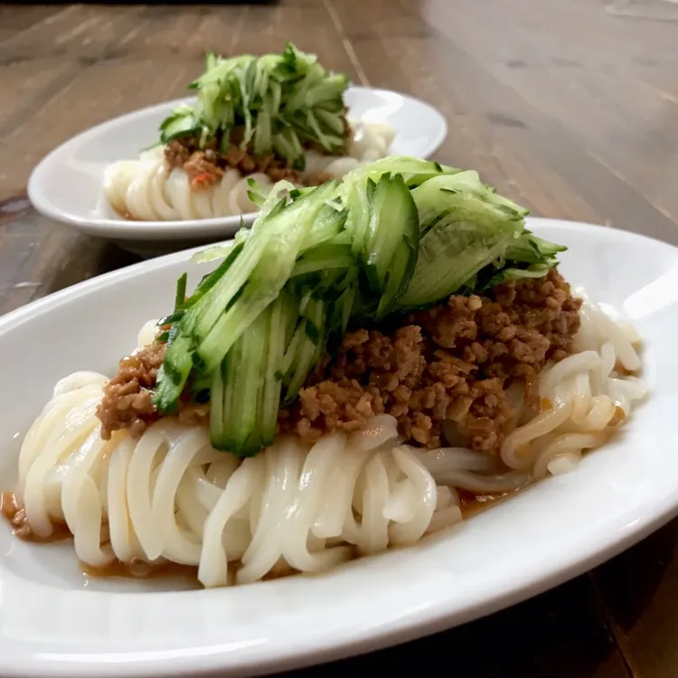 稲庭風うどんでジャージャー麺|koji toyodaさん