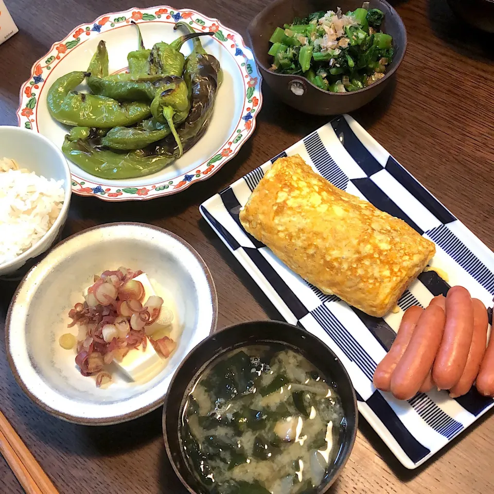 和の朝食|モスグリーンさん