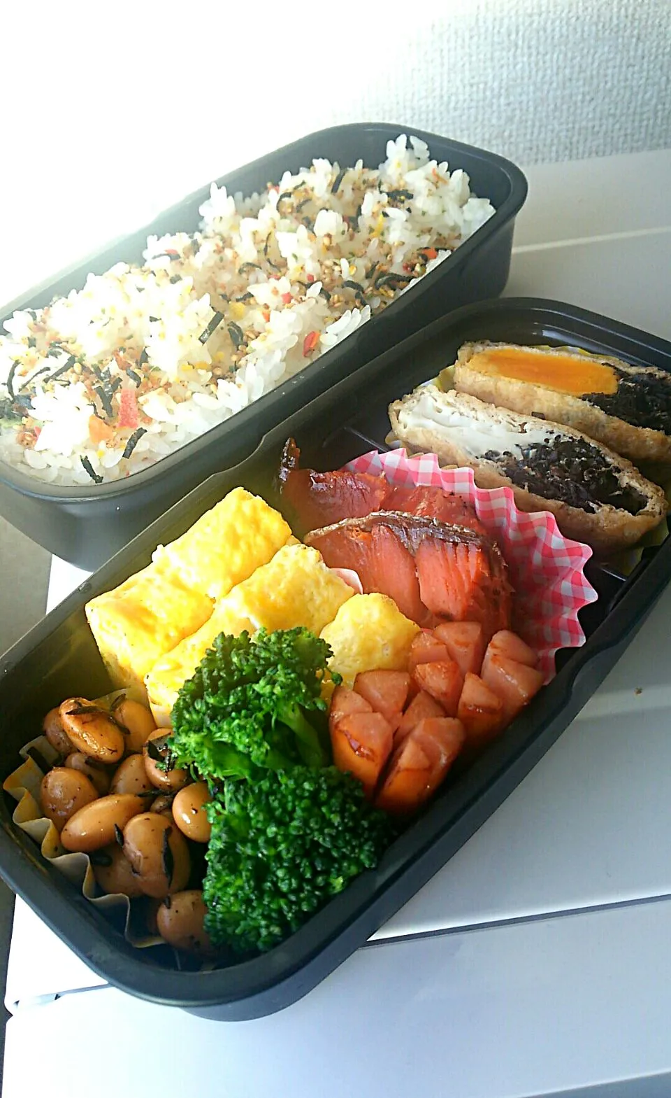 今日のお弁当🐟🐣|えりさん