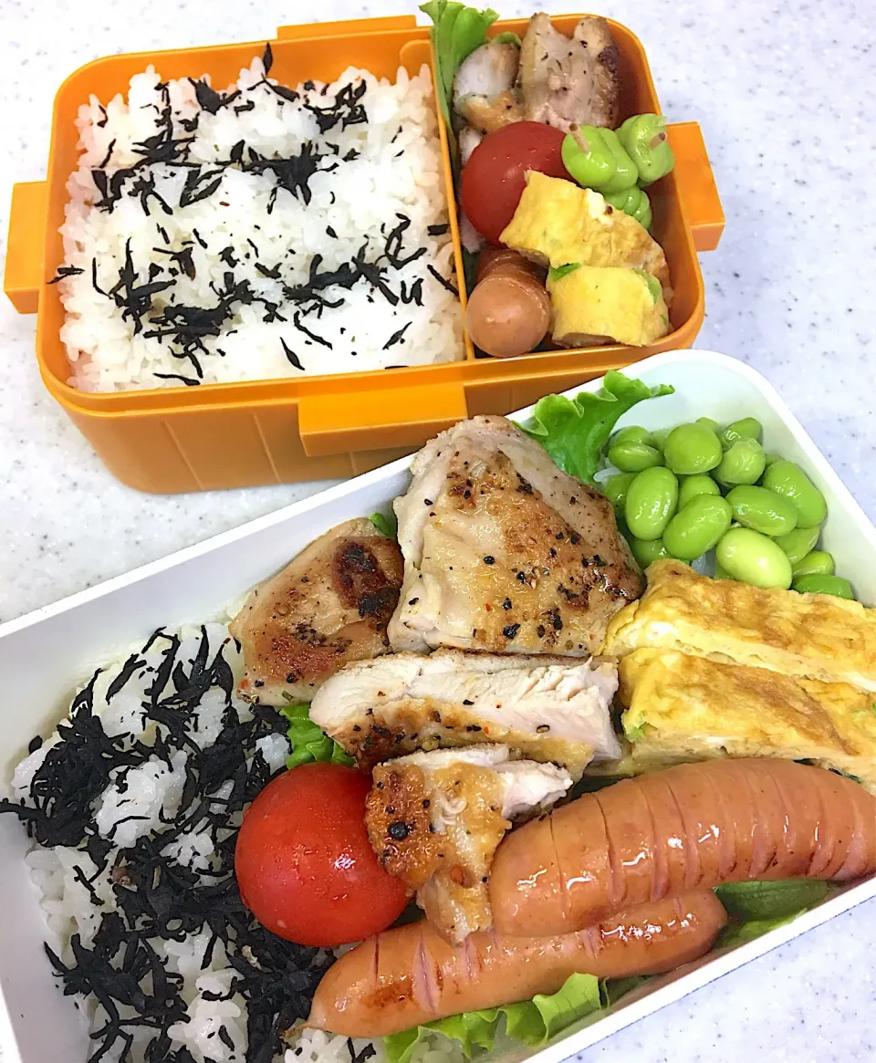 #中学女子弁当  #父ちゃん弁当 #ハーブチキン|よちこさん