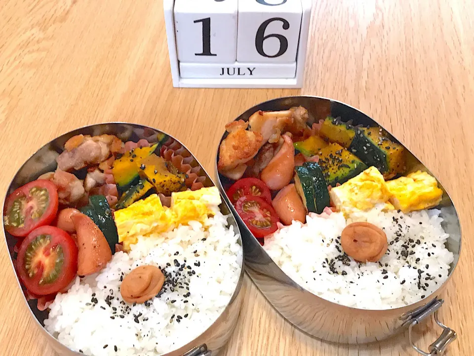 Snapdishの料理写真:本日お弁当🍱
 #息子弁当  #お弁当記録  #お弁当  #旦那弁当  #長男弁当  #中学生弁当|さるばさん