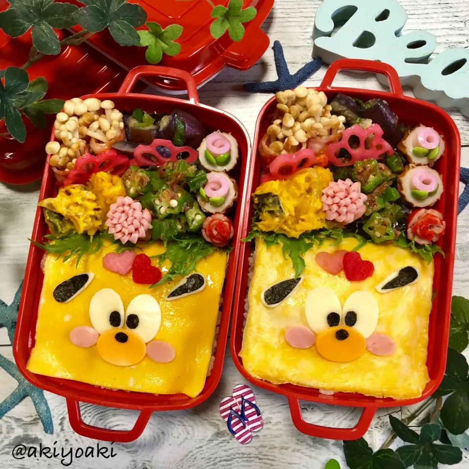 プルート弁当|Akiyoෆ¨̮⑅さん