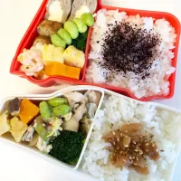 Snapdishの料理写真:2019.7.16保育園弁当|1oryさん