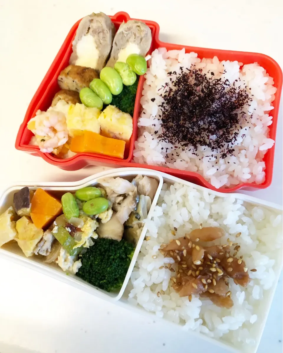 Snapdishの料理写真:2019.7.16保育園弁当|1oryさん