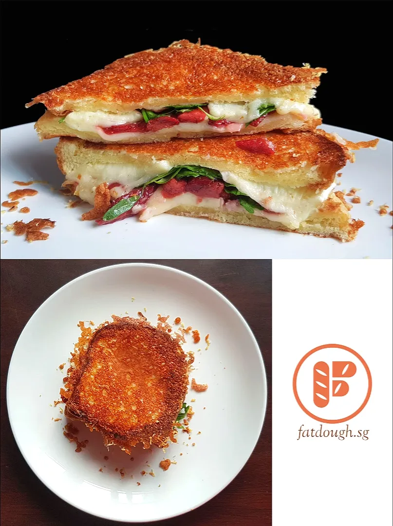 Strawberries Grilled Cheese Sandwich|Daniel Limさん