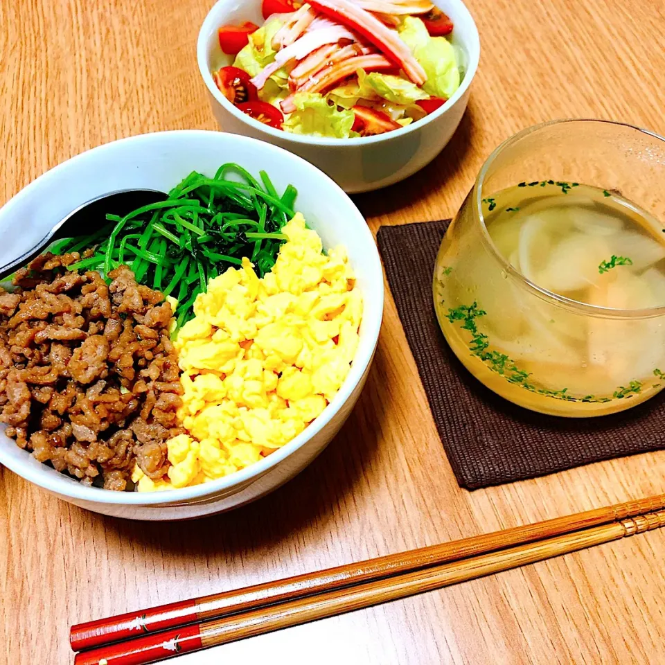 三色丼|jocoさん