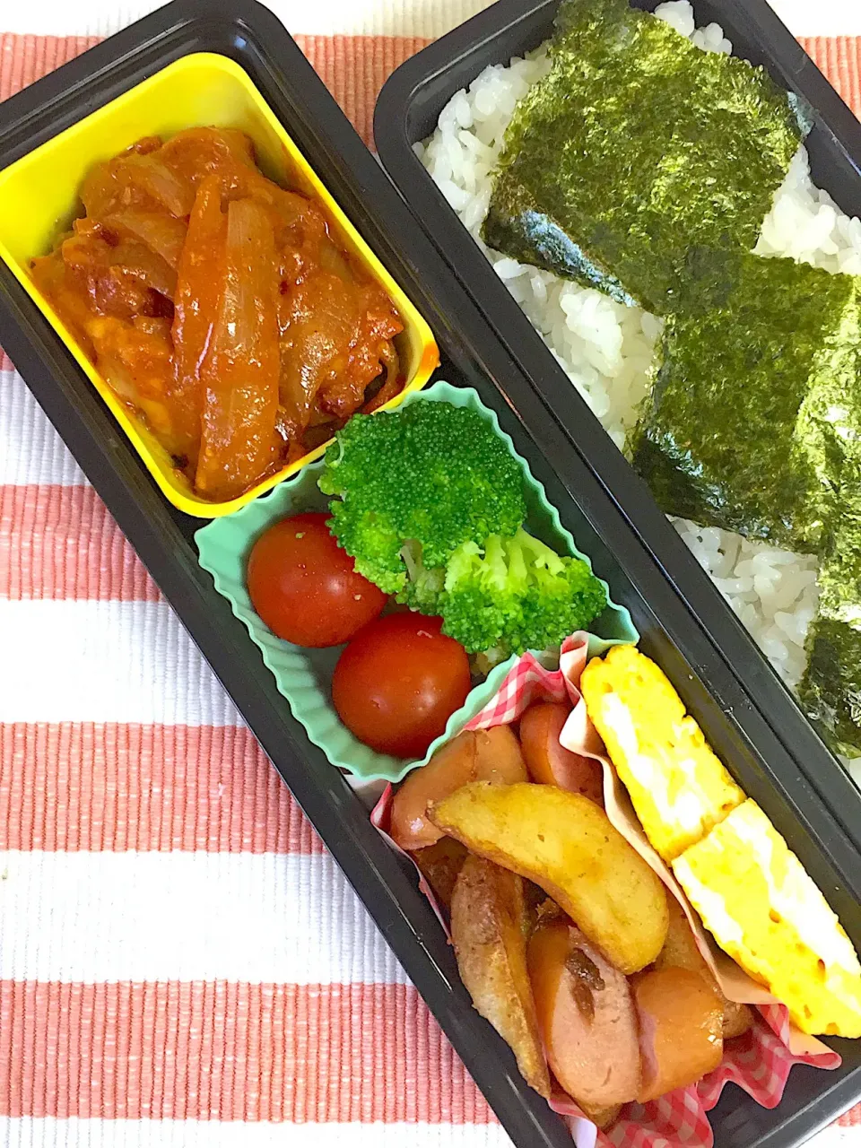 7/17☆旦那☆バターチキンカレー弁当|ちーさん