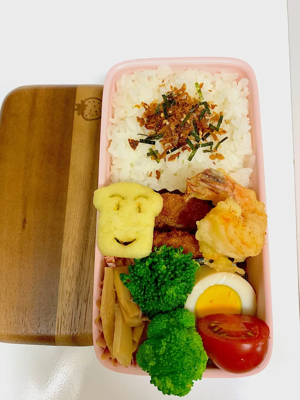 Snapdishの料理写真:2019,7/17 高１娘のお弁当🍱|naoちんさん