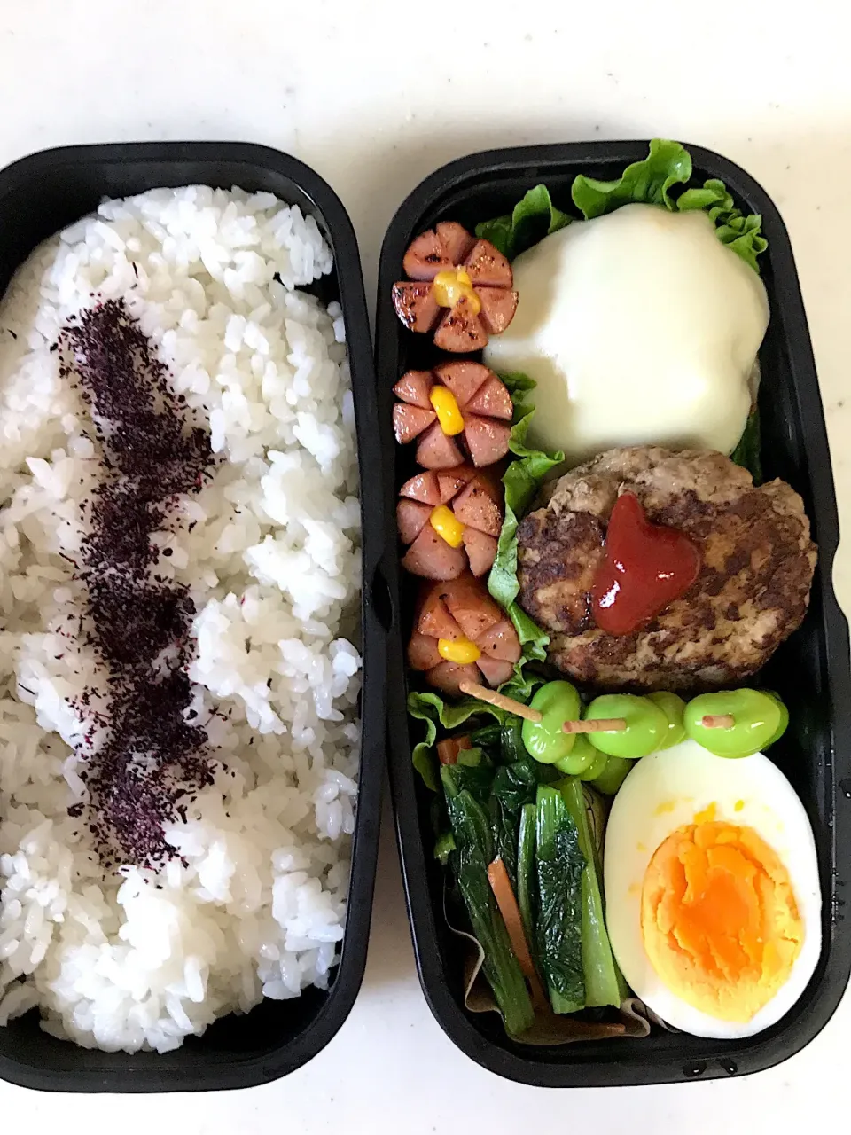 2019.7.17  中学男子のお弁当🍱|かおたまさん