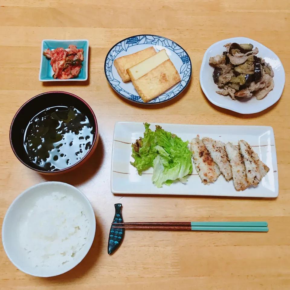 アジの香味焼き🐟
茄子と豚肉のみそ炒め🍆|ちゃみこさん