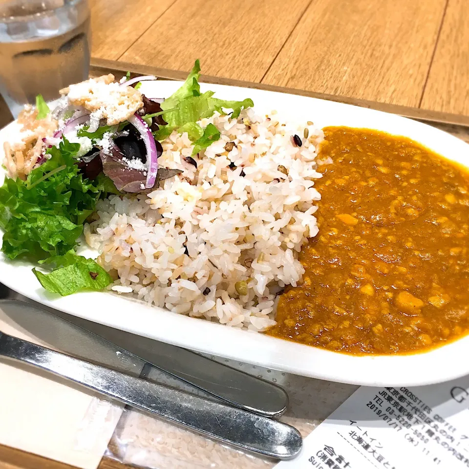 北海道大豆とチキンのキーマカレー|izuminnie08313さん