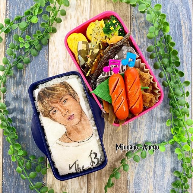 Bts Jin 弁当 オブラートアートオブアート似顔絵弁当 みんなのあねご Snapdish スナップディッシュ Id 5ixkoa