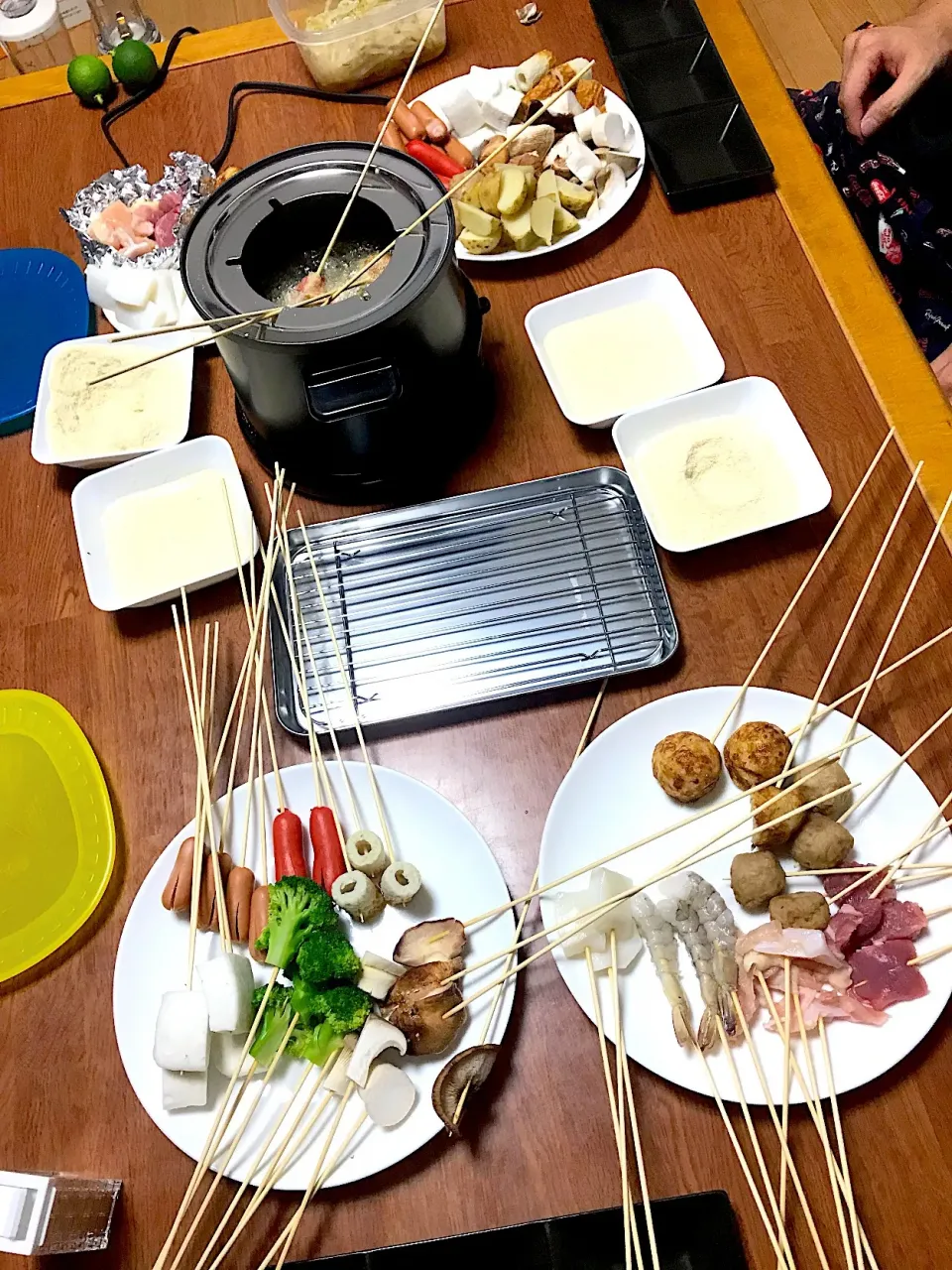 Snapdishの料理写真:串揚げパーティ‼|かなさん