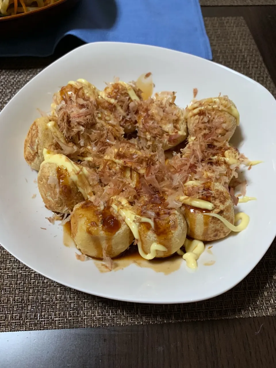 たこ焼きじゃないよ
丸がんもだよ✨
青のり無くてごめんね💦|あきさん