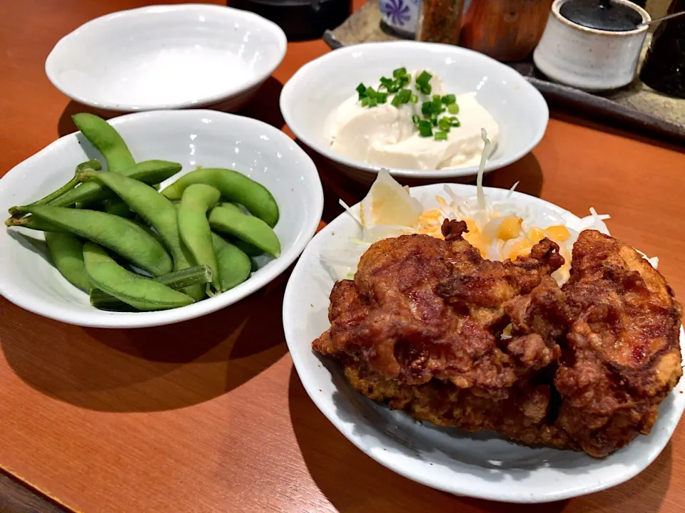 Snapdishの料理写真:晩酌セット|T. Wonderさん