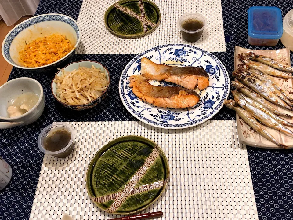 お魚に夕飯とカルボブルダック炒め麺|amiさん