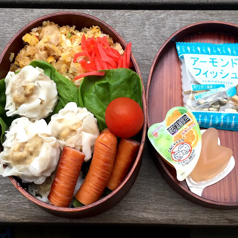 Snapdishの料理写真:#曲げわっぱ弁当  #男子高校生弁当|さい。さん