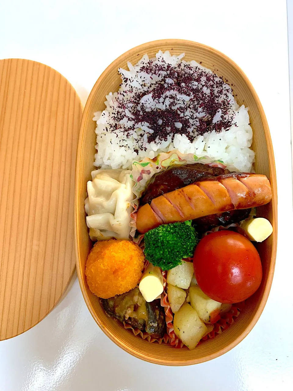 Snapdishの料理写真:2019,7/18 高１娘のお弁当🍱|naoちんさん