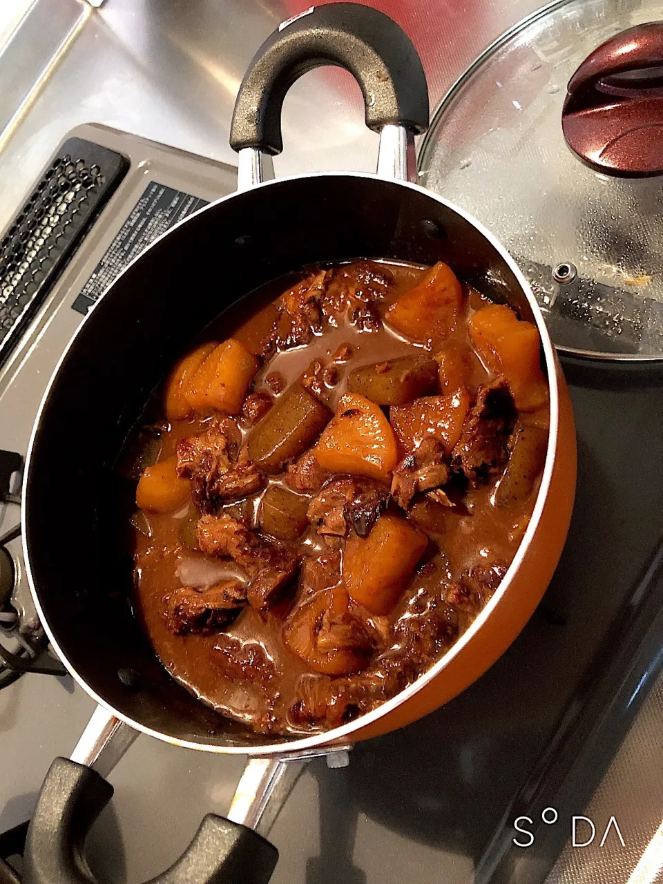 デミグラスを作った牛すじのガラで土手煮🐄|anzさん