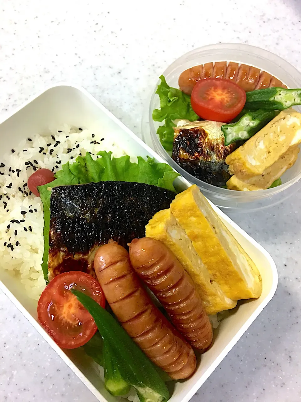 #父ちゃん弁当  #自分弁当 #鯖みりん|よちこさん