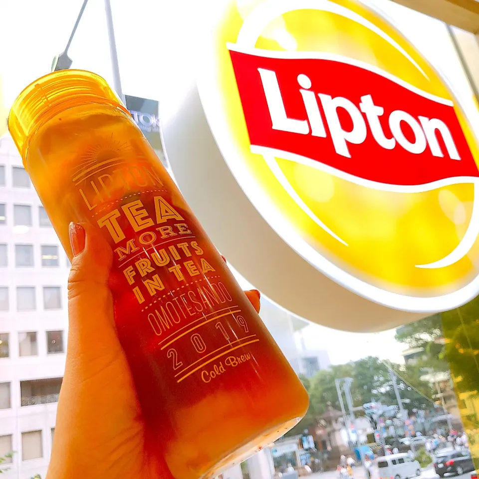 表参道限定店【Lipton fruits in tea】💕💕|ⓐさん