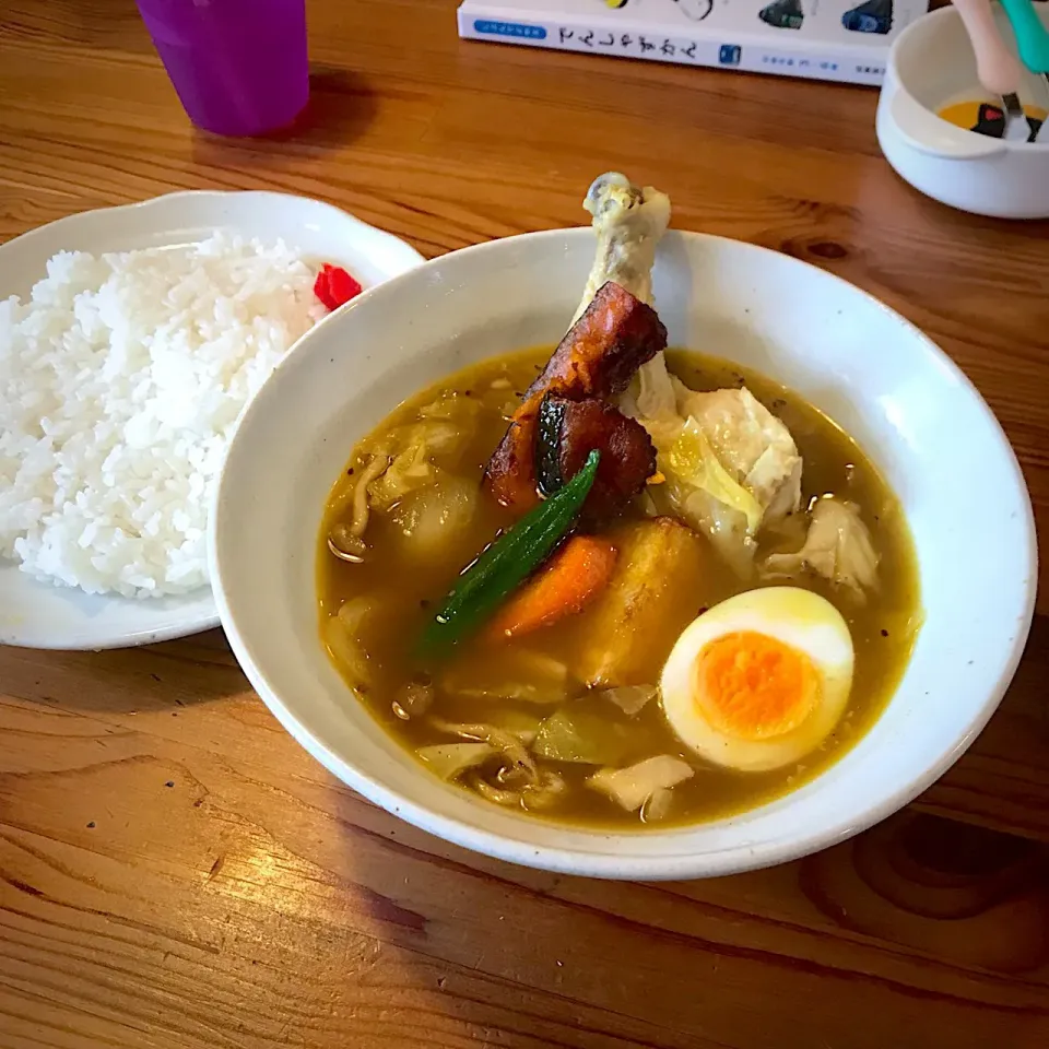 チキンスープカレー850円|Miki Takeuchiさん