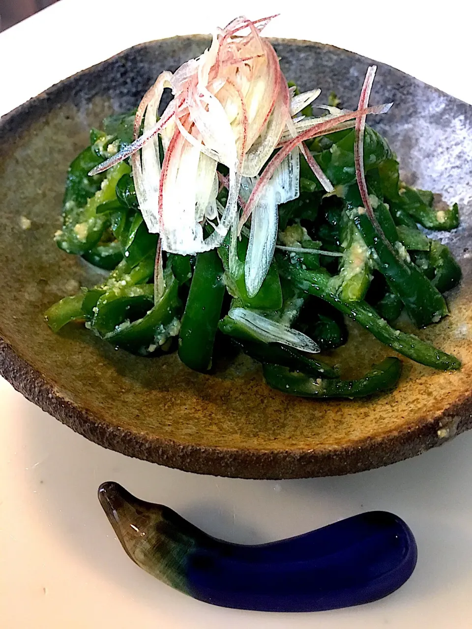 佐野未起さんの料理 いのちゃんさんの料理 切ってもんで寝かすだけ…「味噌漬けピーマン」をばろんちゃんにもらったピーマンで😊|MOMO-chan☻さん