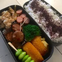 Snapdishの料理写真:中学生男子弁当|山口さん