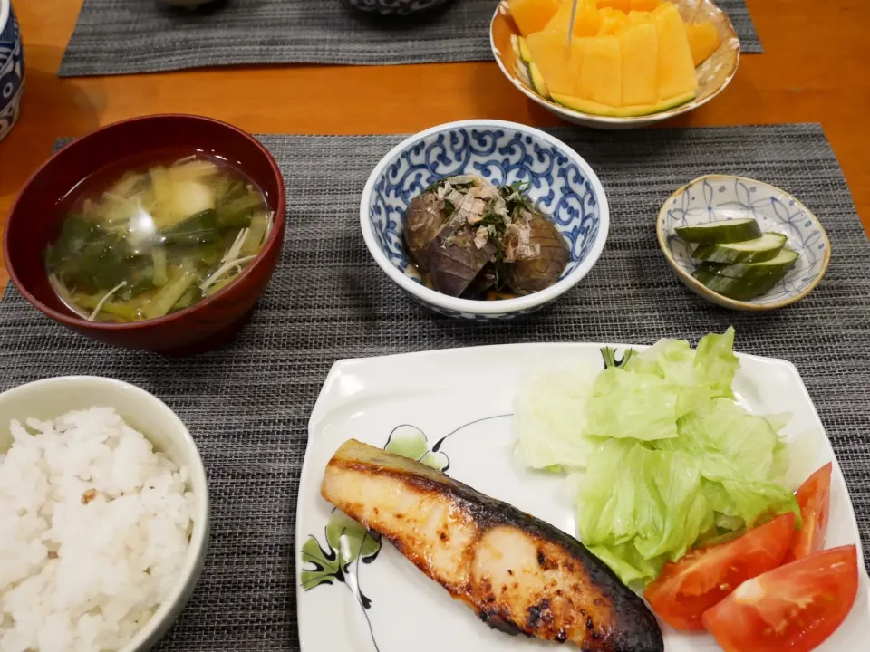 19/07/18 夕飯♪ 焼き魚|ikukoさん