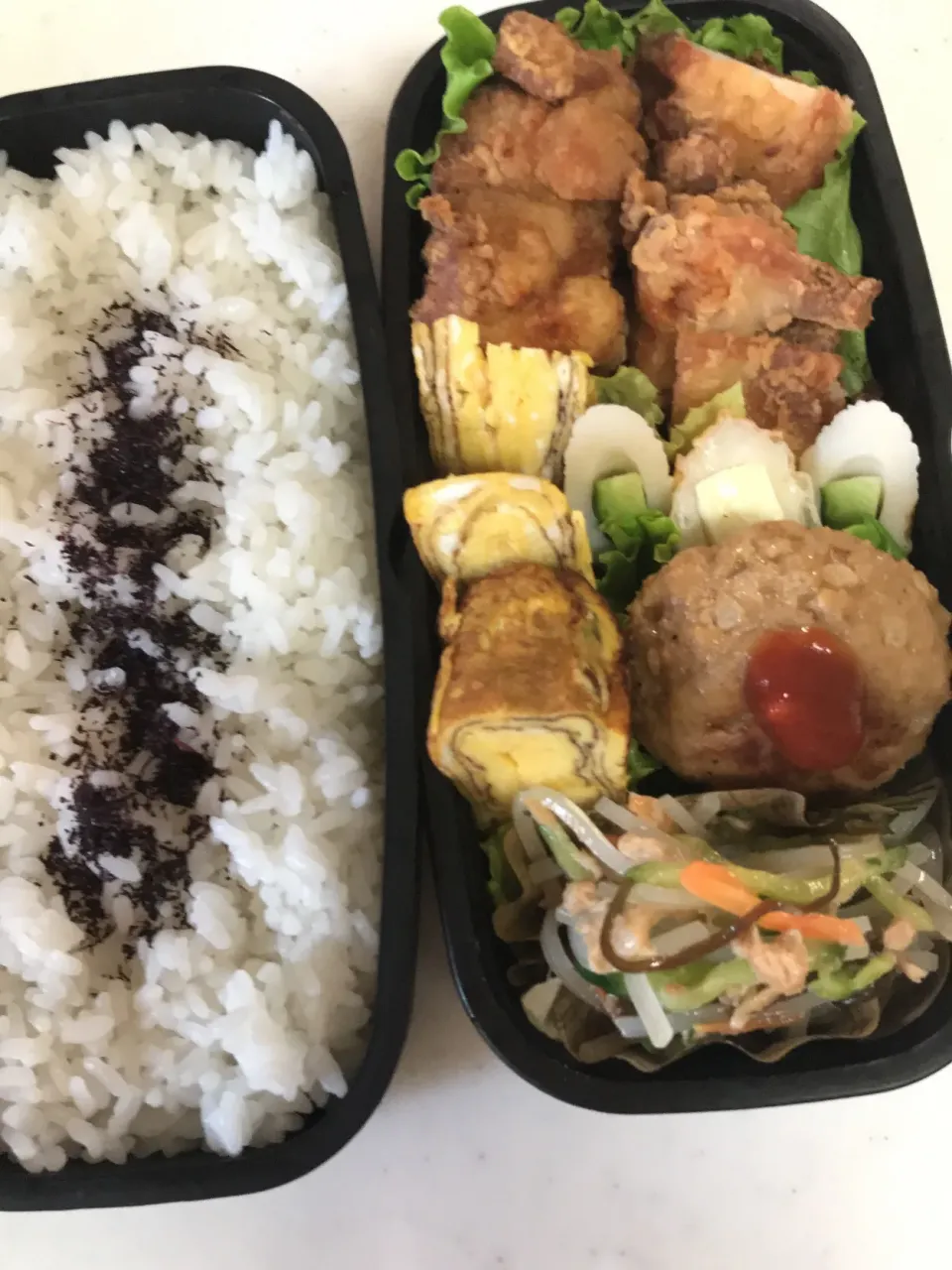 2019.7.19 中学男子のお弁当🍱 #お弁当#中学男子  #おべんとう記録|かおたまさん