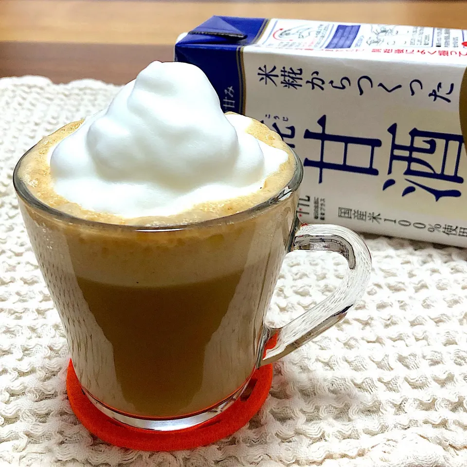 Snapdishの料理写真:甘酒入りカフェオレ|marichさん