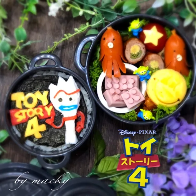 トイストーリー4弁当|mackyさん