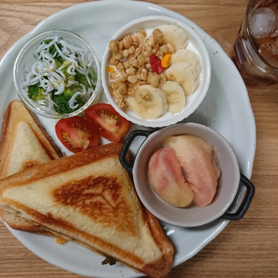 Snapdishの料理写真:朝食|まりさん