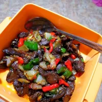 Putry's dish blackpapper beef|Putryさん