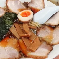 Snapdishの料理写真:熱海 雨風本舗さんのチャーシュー麺|Royさん