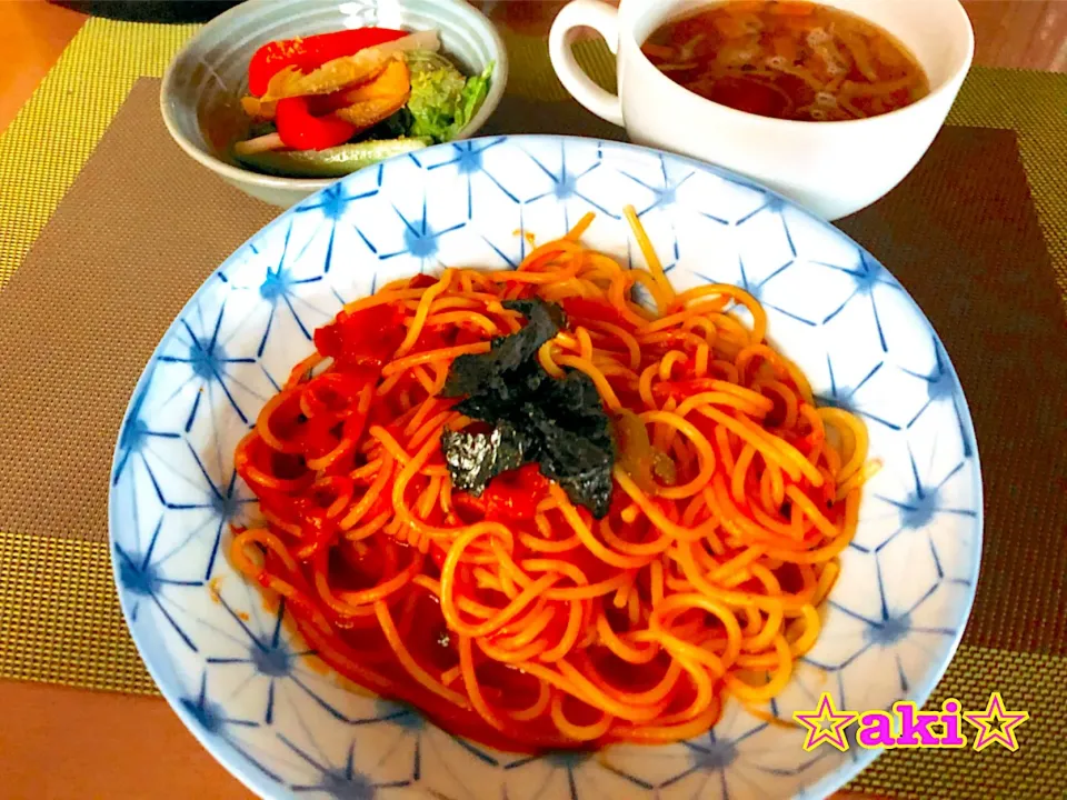 ランチ🍴✨‼︎
〜ナポリタン🍝etc〜
☆2019.07.19🍀☆|☆aki☆さん