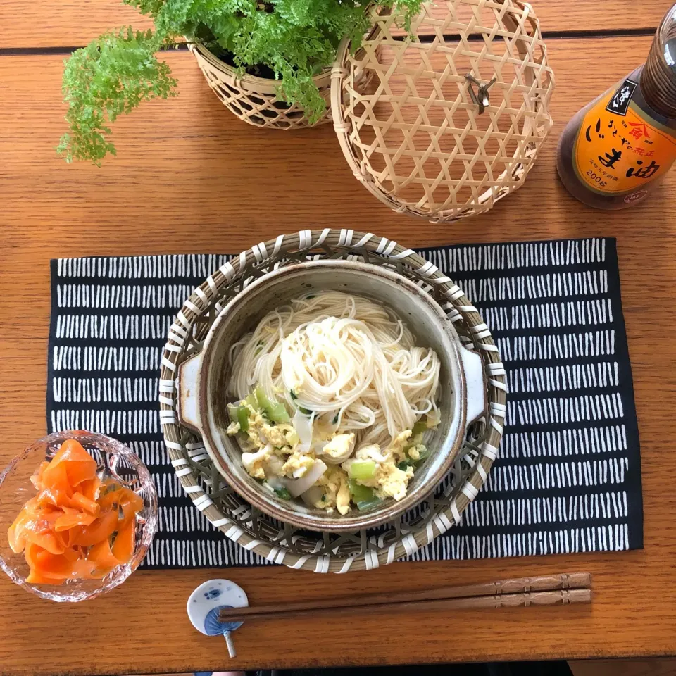 ごま香るたまご中華そうめん#アレンジレシピ|Roooriさん