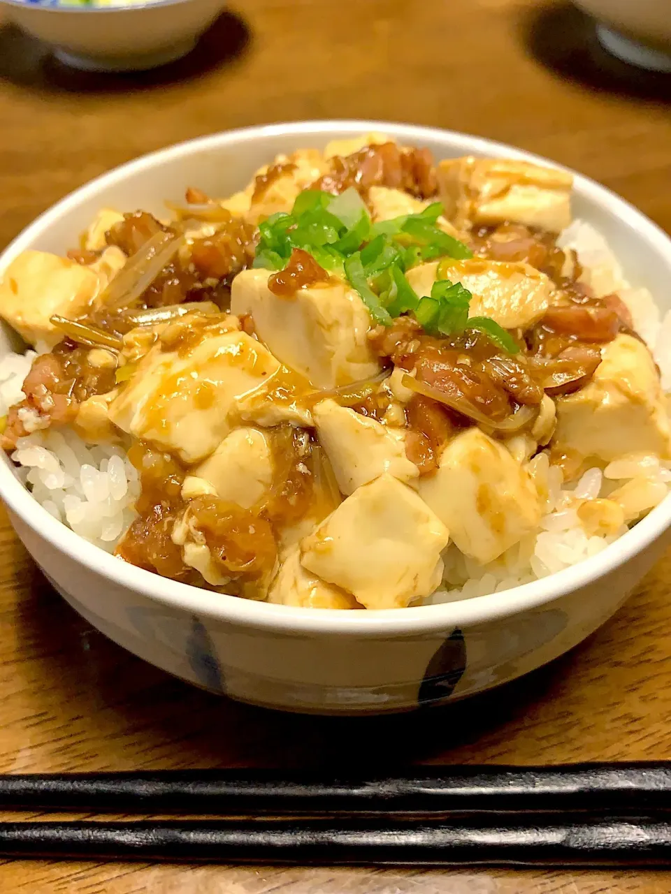 ソーセージで作った麻婆丼|ぴろにゃんさん