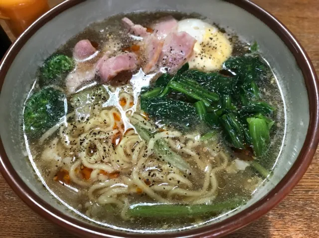 Snapdishの料理写真:#マルちゃん正麺🍜、醤油味❗️ (﹡´◡`﹡ )✨|サソリさん