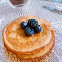 Homemade keto cinnamon blueberry pancakes|AlienJanisさん