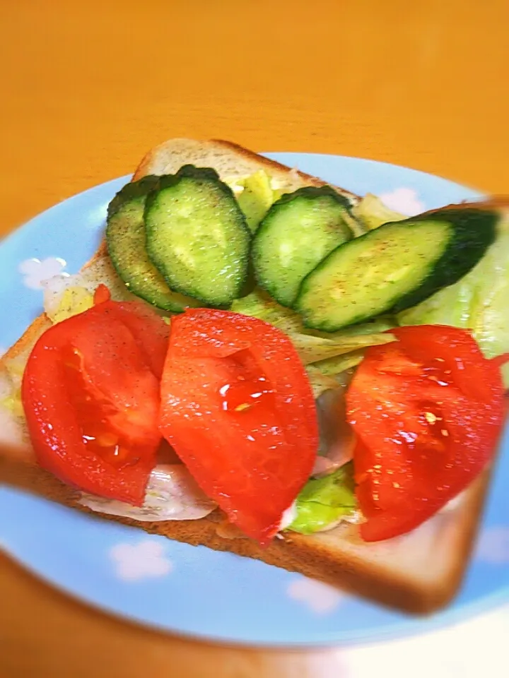 野菜サンドイッチ☆|みのんさん