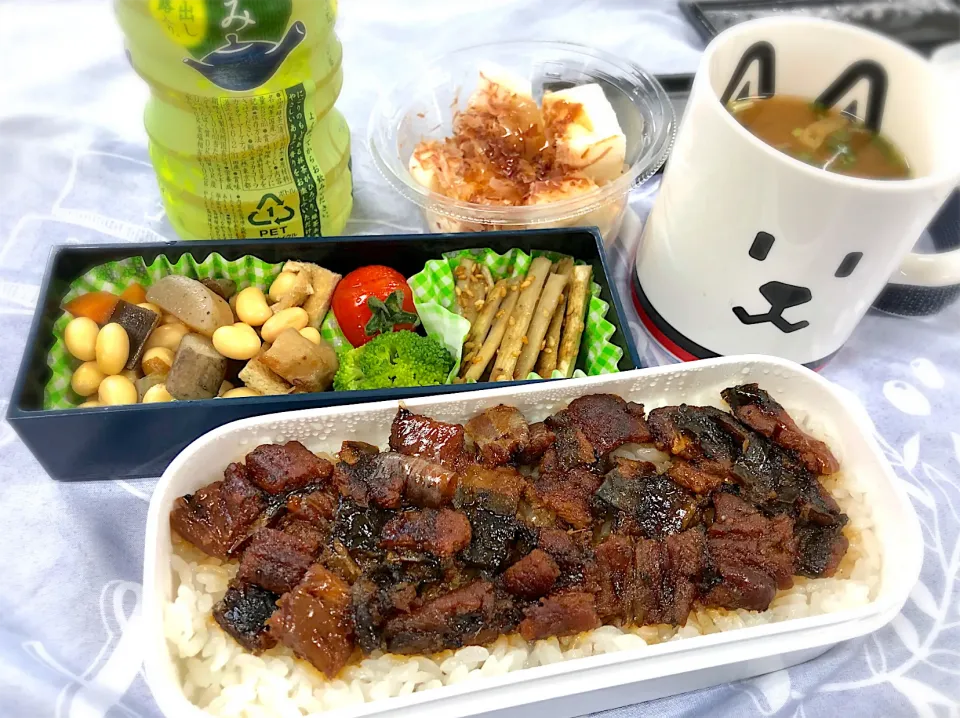 うなぎ弁当 〜 姪っ子からもらったウナ茶漬けの素をお弁当に。美味いっす😋|リフルシャッフルさん