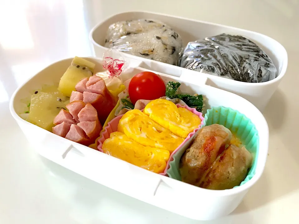 Snapdishの料理写真:幼稚園のお弁当187✨|NOBUちえさん