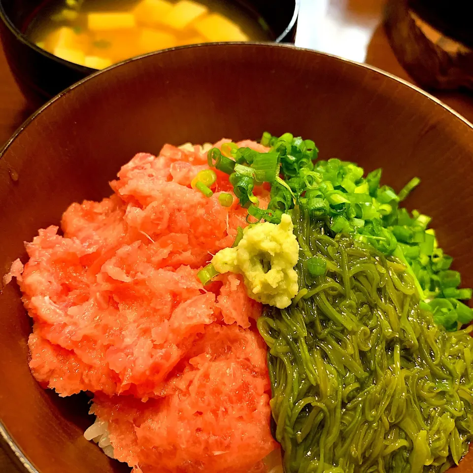 まぐろのたたき丼☘️|みっこちゃんさん