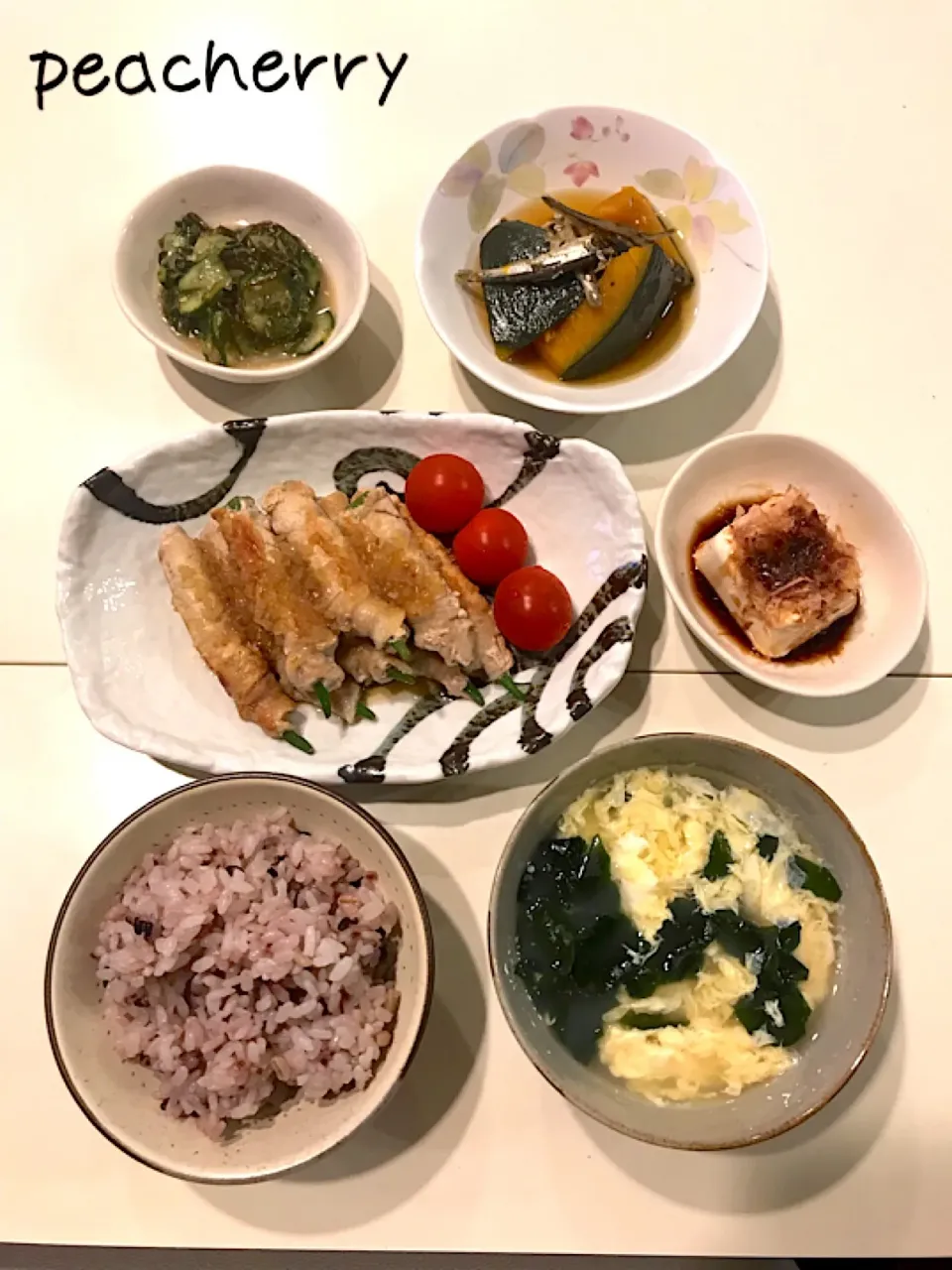 Snapdishの料理写真:今日の夕飯😊|☆ぴ〜ちゃん☆さん