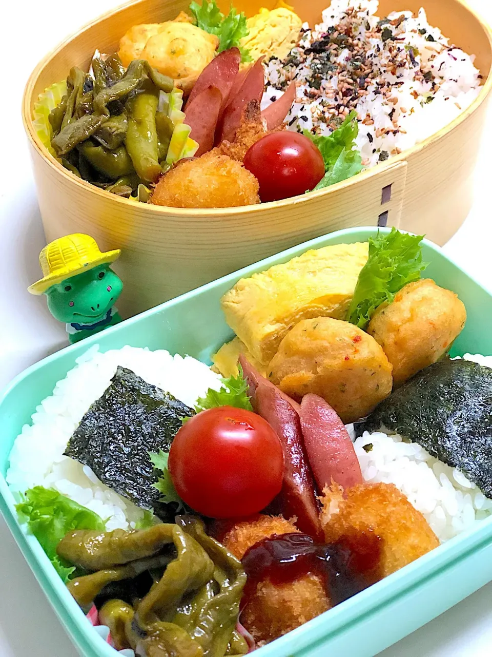 Snapdishの料理写真:今日の仕事弁当🍱|三姉妹のママさん