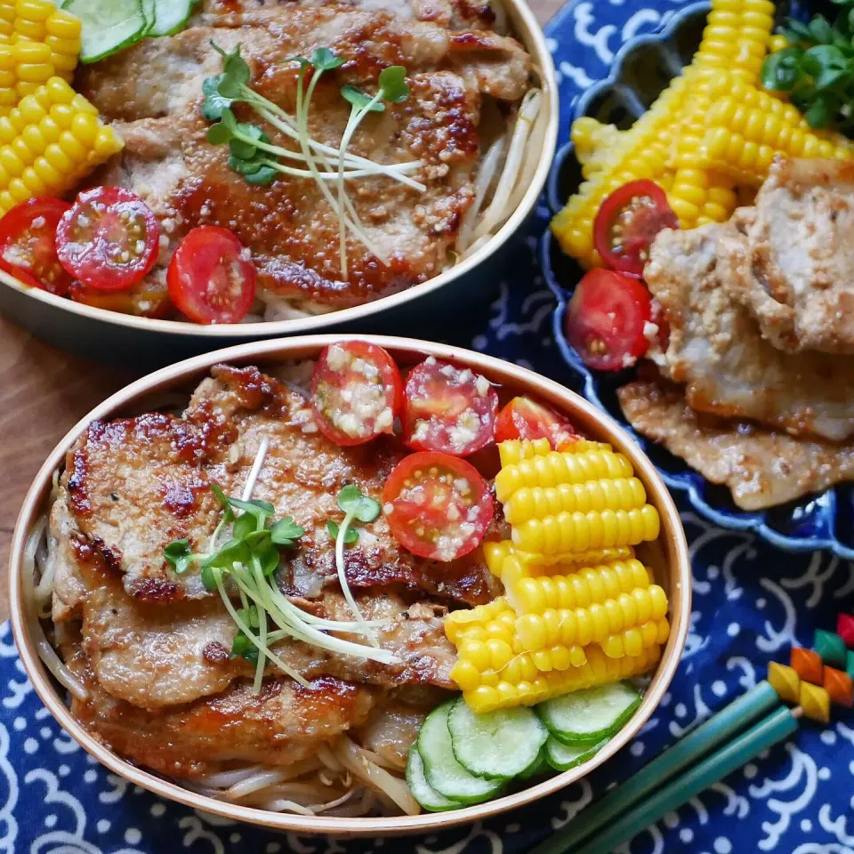 生姜焼き弁当|小西ユカリさん