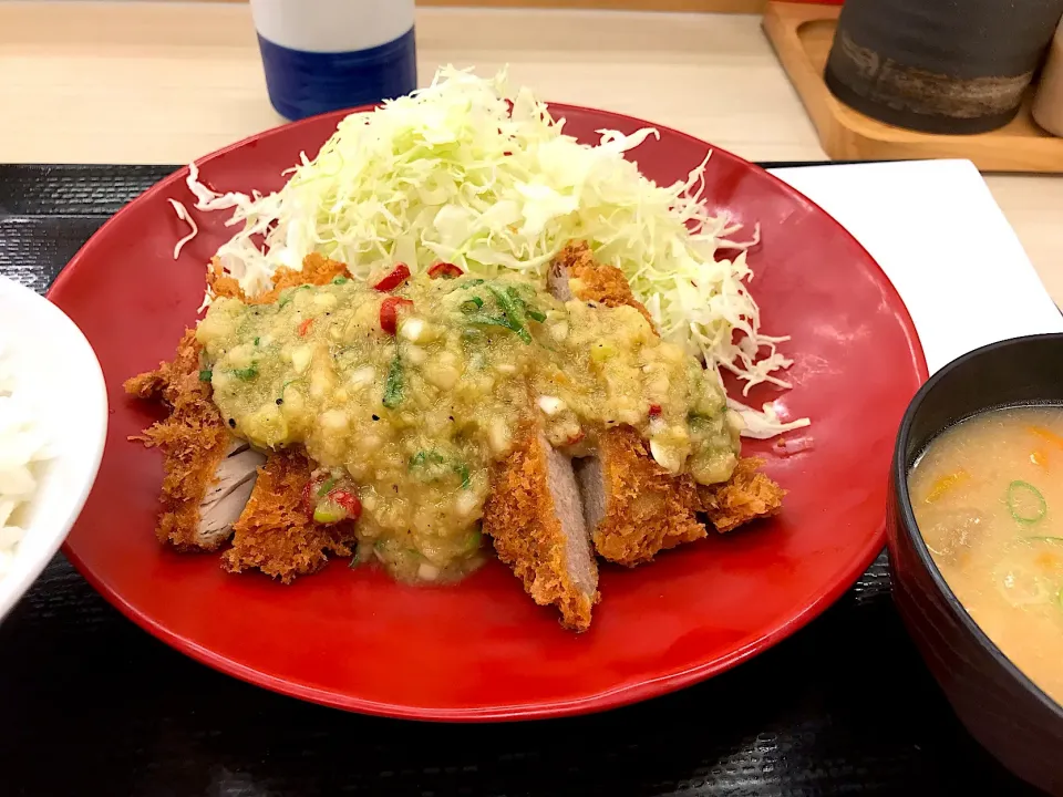 まぐろカツ定食|マハロ菊池さん