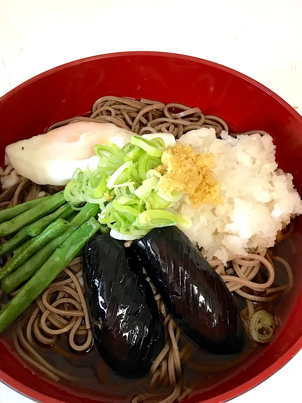 今日はぶっかけ蕎麦|つるひめさん